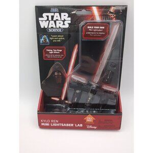 NEW Disney Star Wars Science Kylo Ren Mini Build A Lightsaber Lab. Uncle Milton